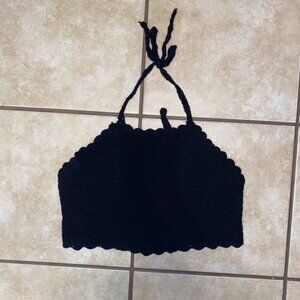 Earthbound black halter size large